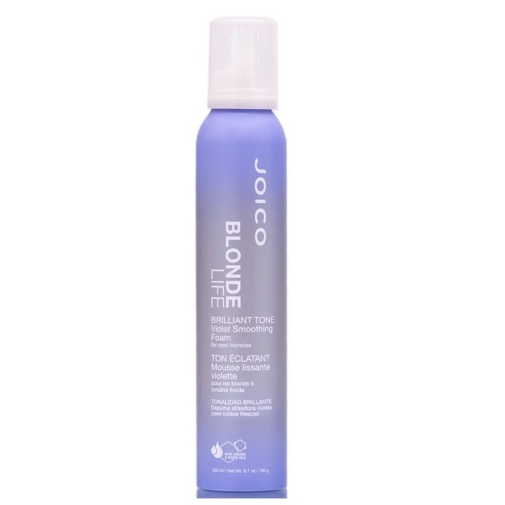 Joico Blonde Life Brilliant Tone Violet Smoothing Foam 6.7 Oz NEW